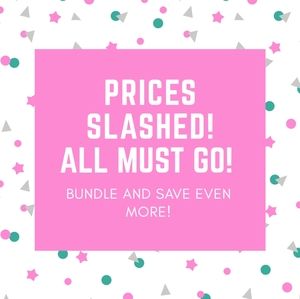 CLOSET PURGE. ALL MUST GO.